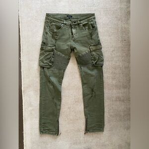 Olive Green Cargo Pants